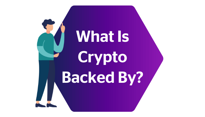 What is crypto backed by